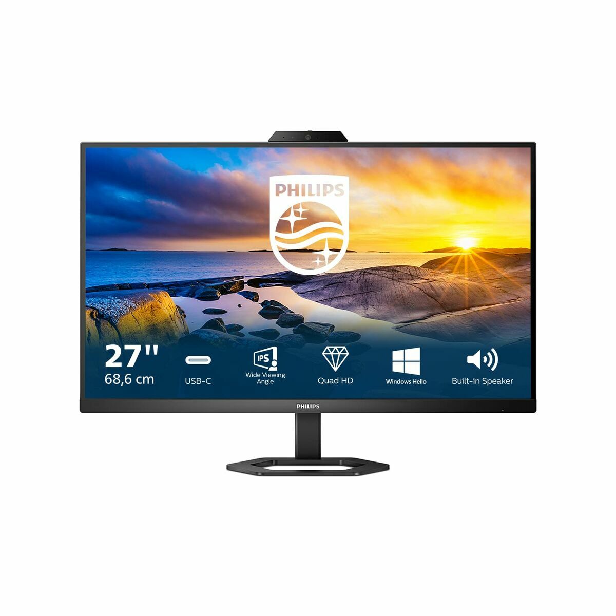 Gaming skærm AOC 27E1N5600HE/00 27" LCD Quad HD